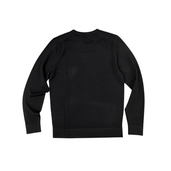 Calvin Klein - Maglione in lana quattro stagioni K10K109474 BEH nero - immagine 2