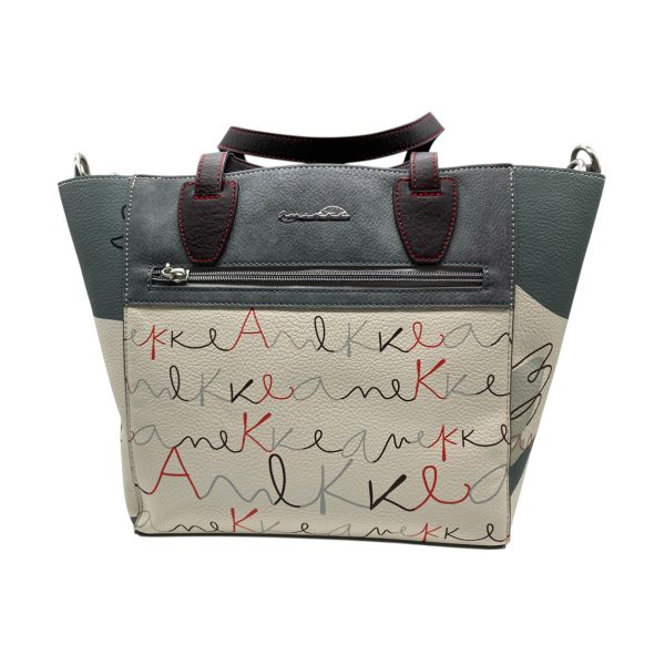 Anekke - Borsa con pochette in pelle vegana di poliestere multicolore 40761-226 - immagine 2