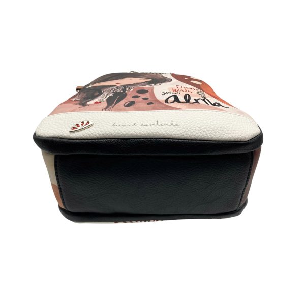 Anekke - Zaino in pelle vegana di poliestere multicolore 40705-044 - immagine 4