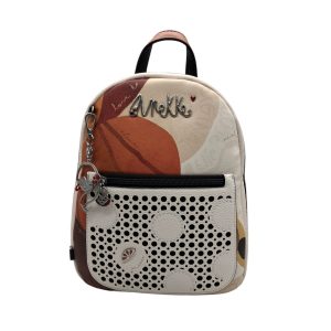 Anekke - Zaino in pelle vegana di poliestere multicolore 40725-252