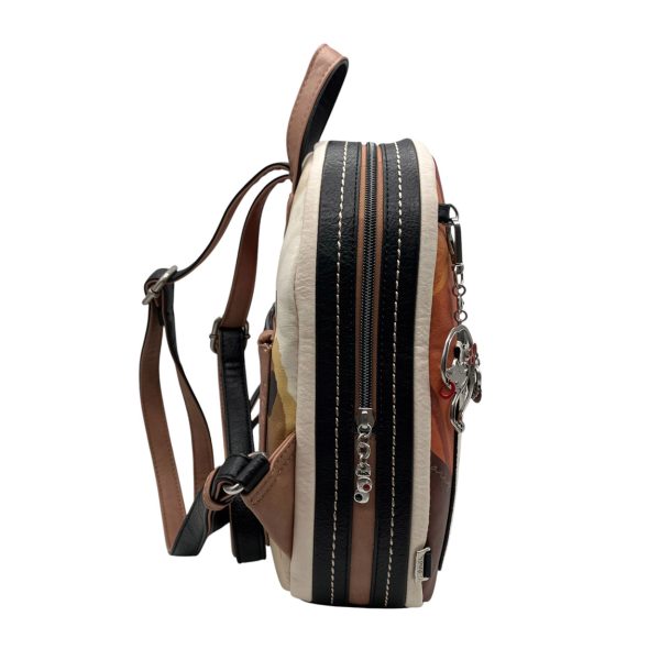 Anekke - Zaino in pelle vegana di poliestere multicolore 40725-252 - immagine 2