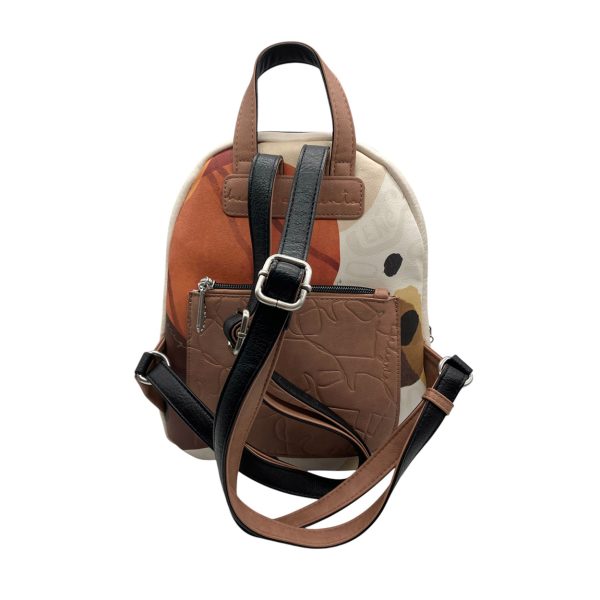 Anekke - Zaino in pelle vegana di poliestere multicolore 40725-252 - immagine 3