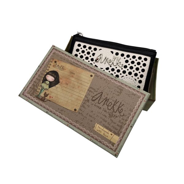 Anekke - Portafoglio multi scomparti in pelle vegana multicolore 40729-907 - immagine 3