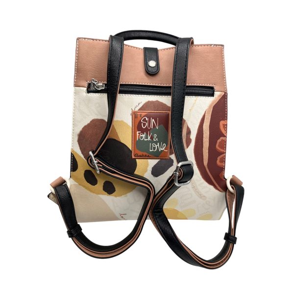 Anekke - Zaino in pelle vegana di poliestere multicolore 40705-273 - immagine 2