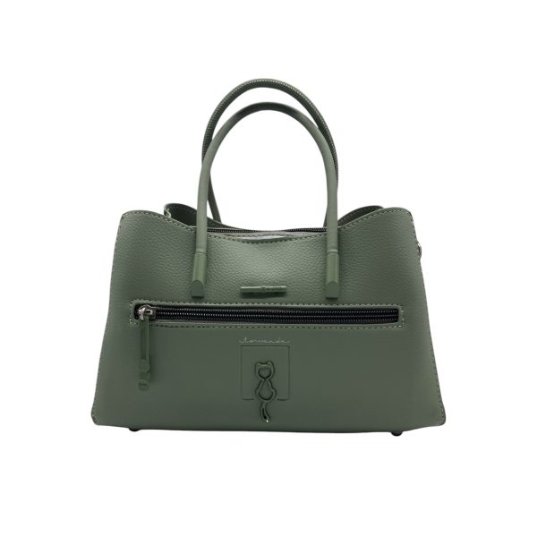 Anekke - Borsetta portata a mano e tracolla in pelle vegana verde acqua 40741-388 - immagine 2