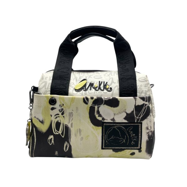 Anekke - Bauletto in pelle vegana tessuto leggermente imbottito multicolore 40871-177