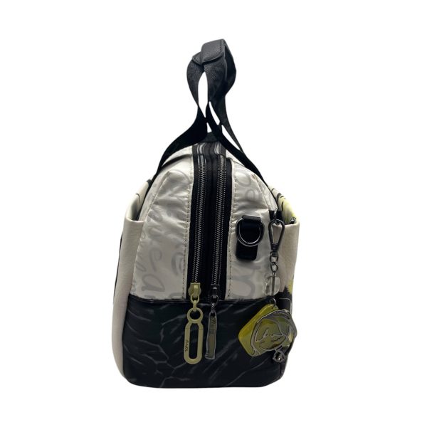 Anekke - Bauletto in pelle vegana tessuto leggermente imbottito multicolore 40871-177 - immagine 3