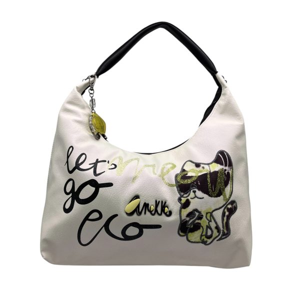 Anekke - Borsa a spalla in pelle vegana multicolore Memories 40872-362