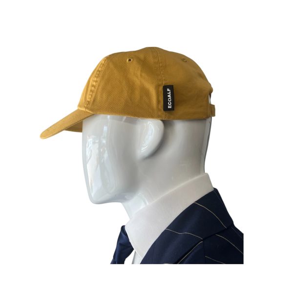 Ecoalf - TU - Berretto in cotone organico giallo senape ACCAPATCH0460US23 - immagine 2