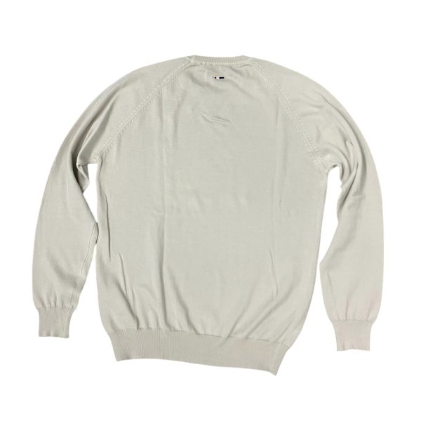 U.S. Polo Assn. - Maglia in filo di cotone beige LIN 53568 EH3 - immagine 3