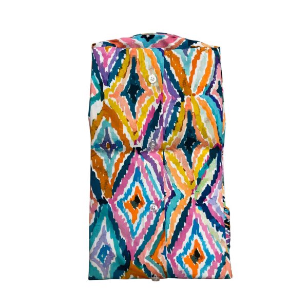 Bulgarini - Camicia in cotone multicolore Slim Ban New 24 - immagine 2