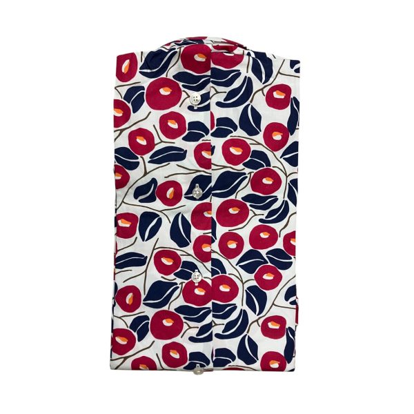 Bulgarini - Camicia in cotone multicolore Slim Ban New 24 Col. 09 - immagine 2