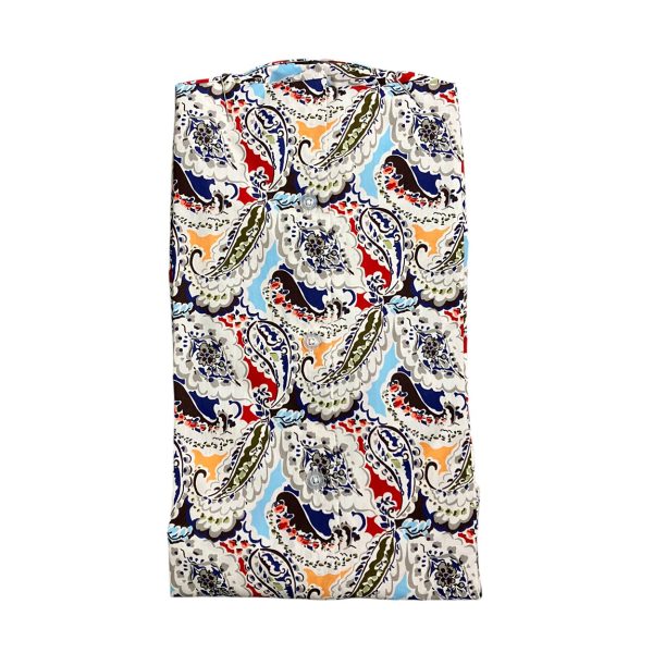 Bulgarini - Camicia in cotone multicolore Slim Ban New 24 Col. 11 - immagine 2