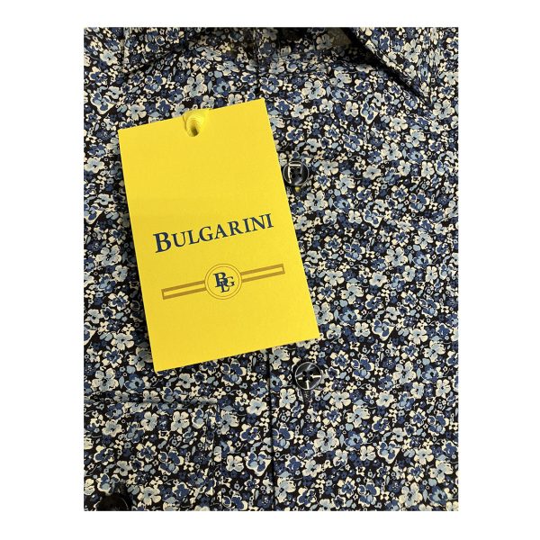 Bulgarini - Camicia in cotone multicolore Slim Ban New 24 Col. 05 - immagine 3