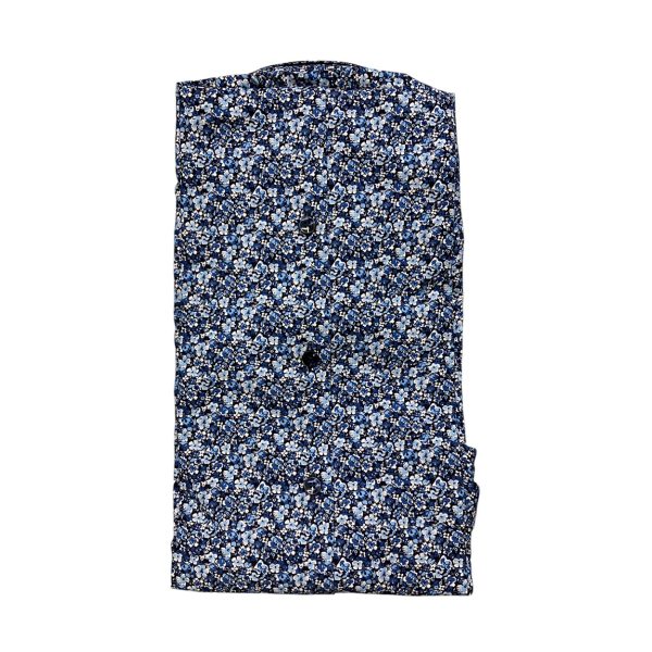 Bulgarini - Camicia in cotone multicolore Slim Ban New 24 Col. 05 - immagine 2