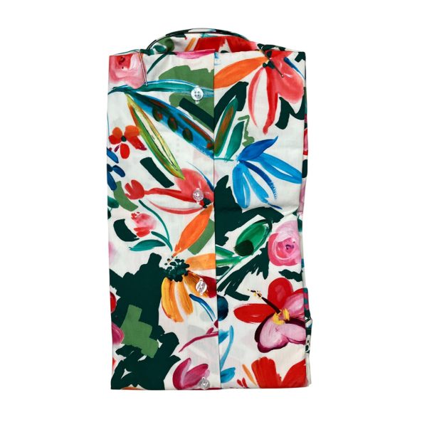 Bulgarini - Camicia in cotone multicolore Slim Ban New 24 Col. 15 - immagine 2