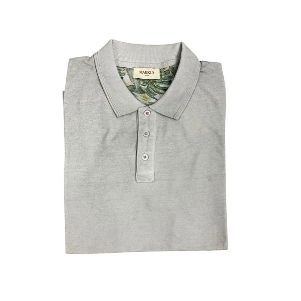 Markup - Polo M/M piquet tinto capo perla - immagine 3