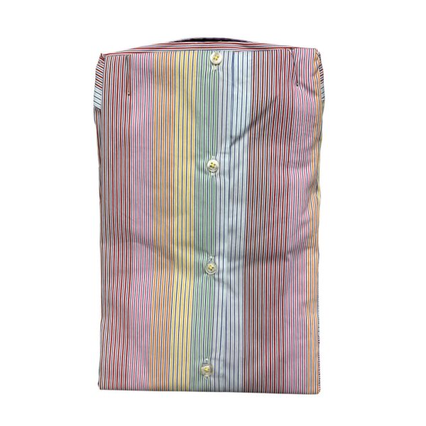 Manuel Ritz - Camicia a righe multicolore 3632E602 - immagine 2