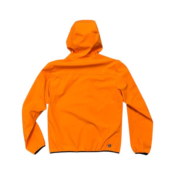 Colmar - Giubbotto impermeabile con cappuccio in poliestere elasticizzato arancione - immagine 2