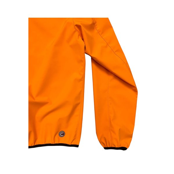 Colmar - Giubbotto impermeabile con cappuccio in poliestere elasticizzato arancione - immagine 4