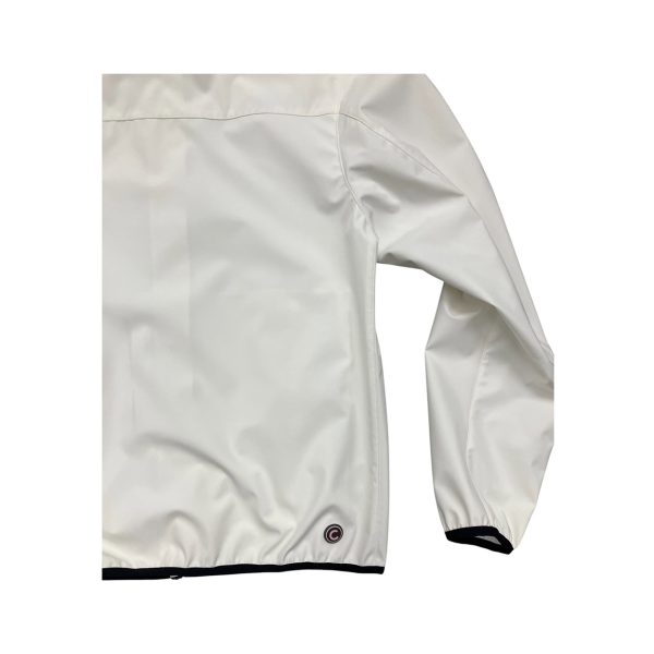 Colmar - Giubbotto impermeabile con cappuccio in poliestere elasticizzato bianco ottico - immagine 4