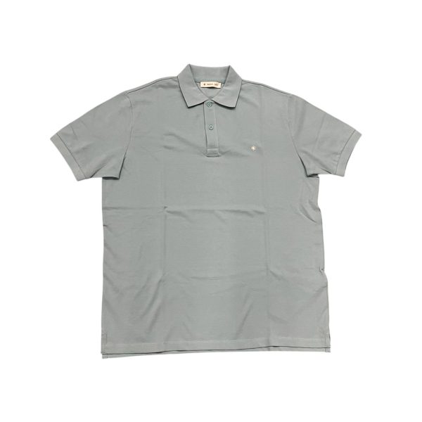 Manuel Ritz - Polo in cotone celeste 3632M552