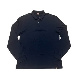 Colmar - Polo a manica lunga in cotone Supima blu scuro 7677