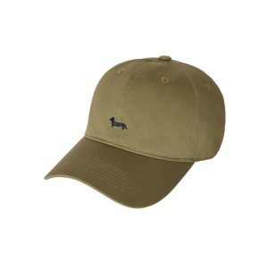 Harmont & Blaine - Cappello baseball con bassotto kaki