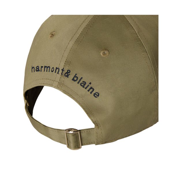 Harmont & Blaine - Cappello baseball con bassotto kaki-taglia 58 - immagine 2