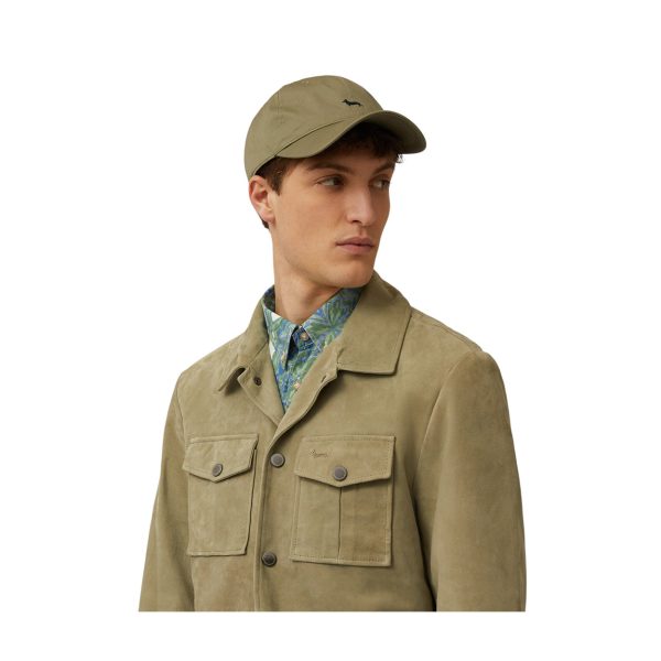 Harmont & Blaine - Cappello baseball con bassotto kaki-taglia 58 - immagine 3