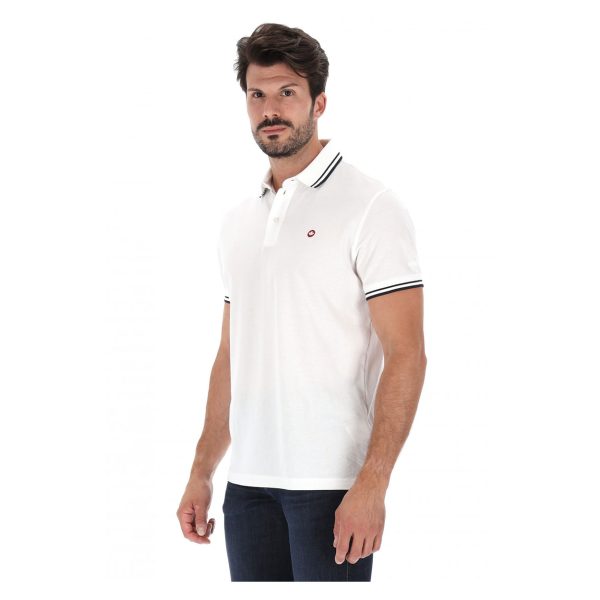 Canadiens - Polo uomo bianco ottico e rifiniture in nero IRVIN - immagine 3