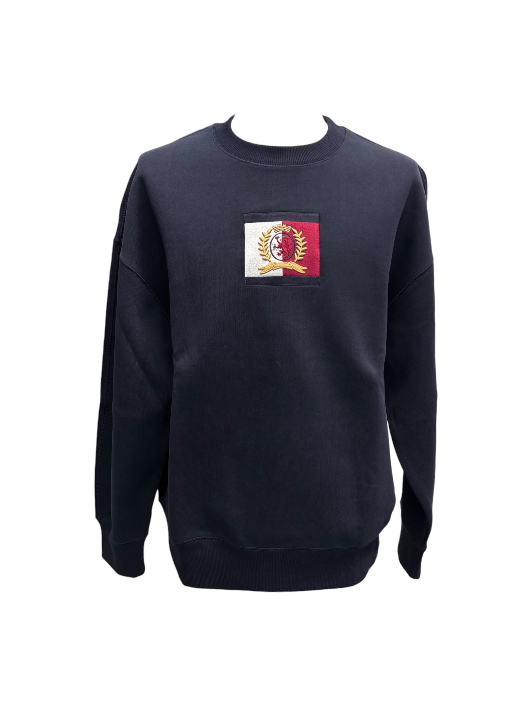 Tommy Hilfiger Collection - Felpa blu scuro girocollo uomo - XL