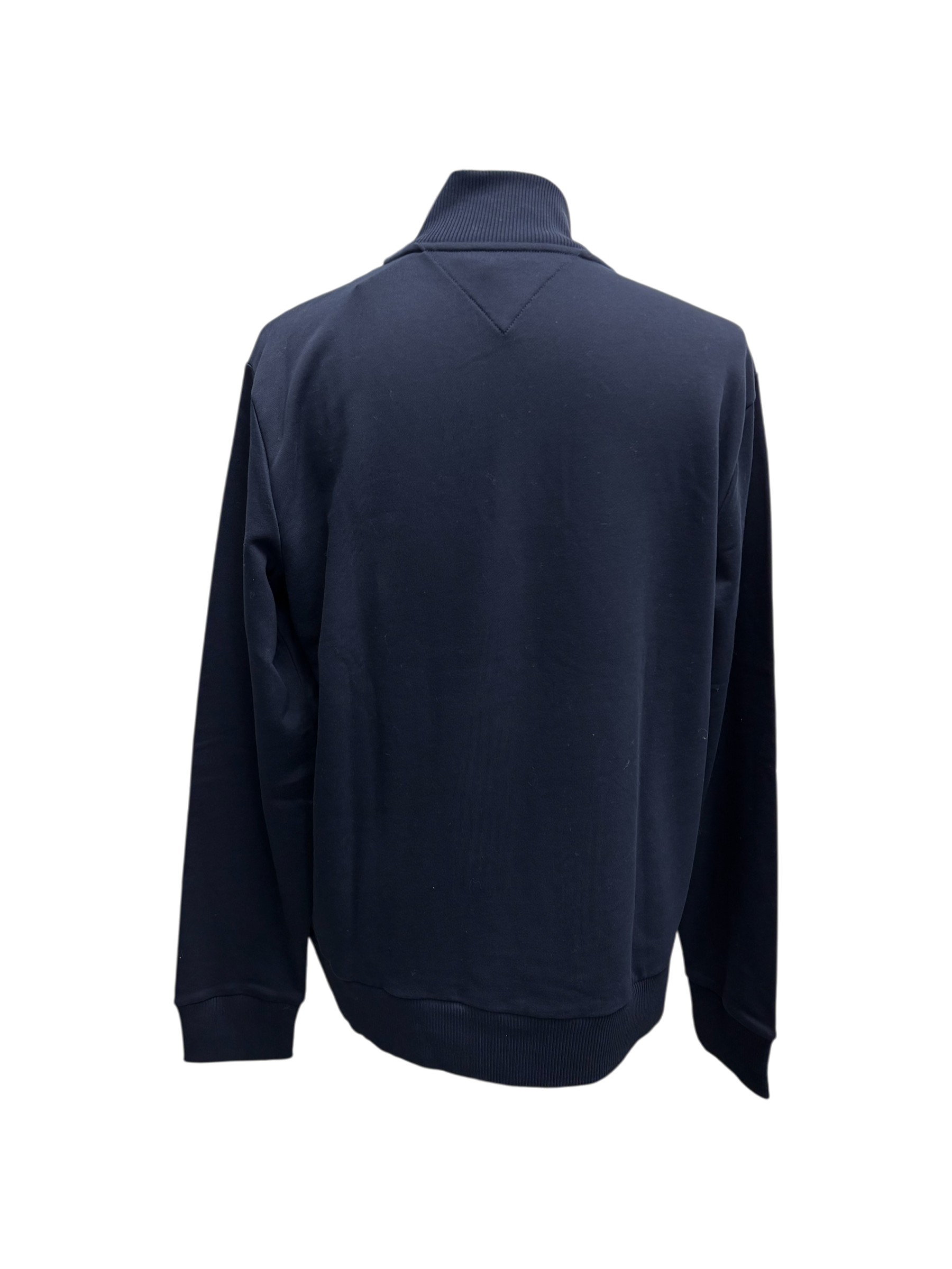 Tommy Hilfiger - Felpa blu mezza zip uomo - XXL - immagine 3