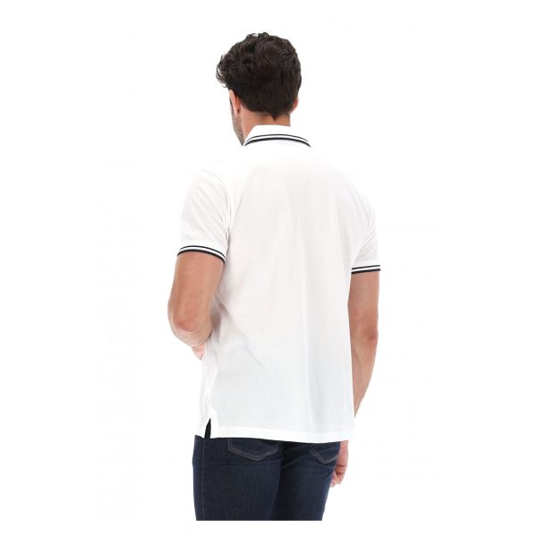 Canadiens - Polo uomo bianco ottico e rifiniture in nero IRVIN - immagine 4