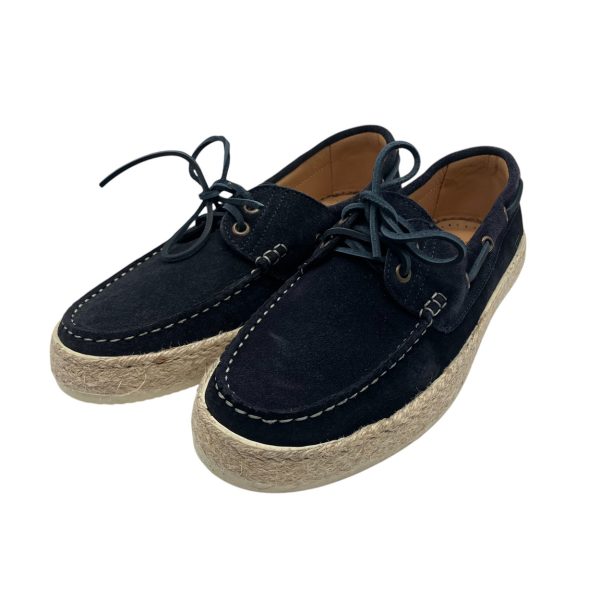 Invidia - Scarpe modello Barca in vitello scamosciato fondo gomma e corda - immagine 2