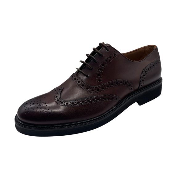 Franco Fedele - EU/44 - Scarpe stringate in pelle marrone