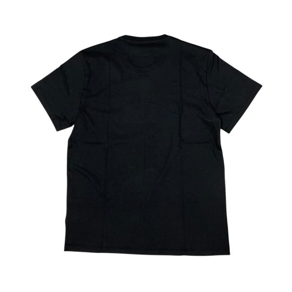 Plein Sport - S - T-shirt in cotone nero con stampa tinta su tinta - immagine 2