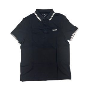 RefrigiWear - M - Polo in cotone nero 101801
