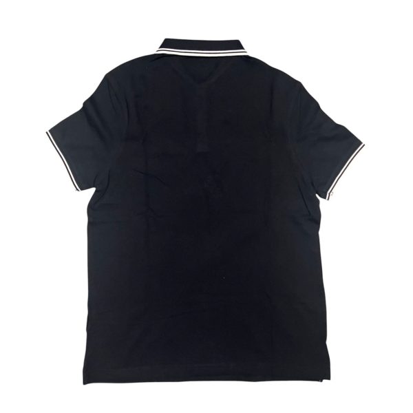 RefrigiWear - M - Polo in cotone nero 101801 - immagine 2