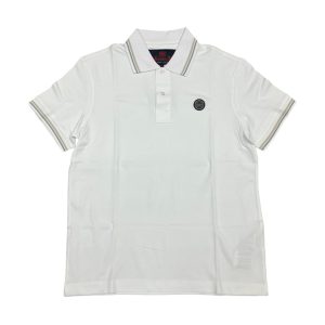 Museum - M - Polo manica corta cotone bianco ottico MS21