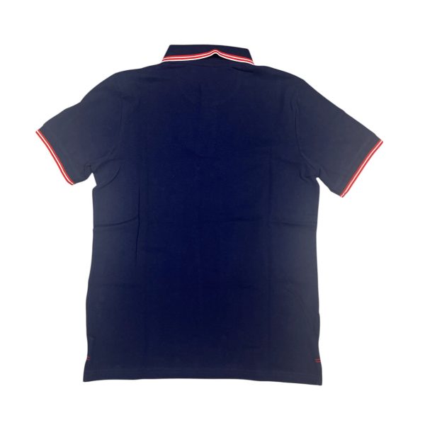 North Sails - Polo in cotone blu S/S W/Graphic - immagine 2