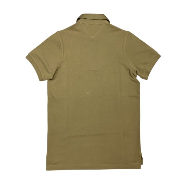 Tommy Hilfiger - XS - Polo manica corta cotone verde militare - immagine 2