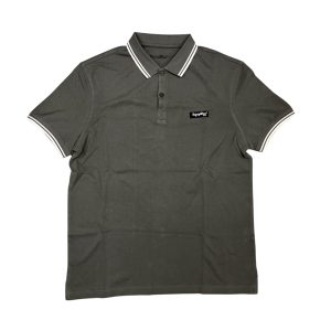 RefrigiWear - M - Polo in cotone grigio scuro 101801
