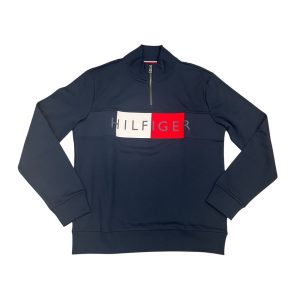 Tommy Hilfiger - XXL - Felpa in cotone organico blu scuro MW0MW09699403
