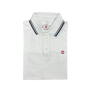 Canadiens - Polo uomo bianco ottico e rifiniture in nero IRVIN