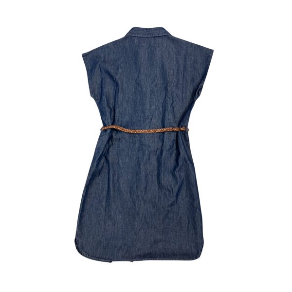JDY - Vestito midi denim leggero blu JDYKAI S/L Belt Dress WVN - immagine 2