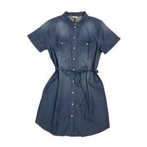 JDY - Vestito midi in denim leggero JDYBELLA S/S Shirt Dress WVN NOOS