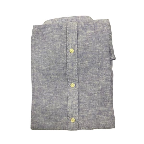 Only & Sons - Camicia in lino e cotone colore glicine - immagine 3
