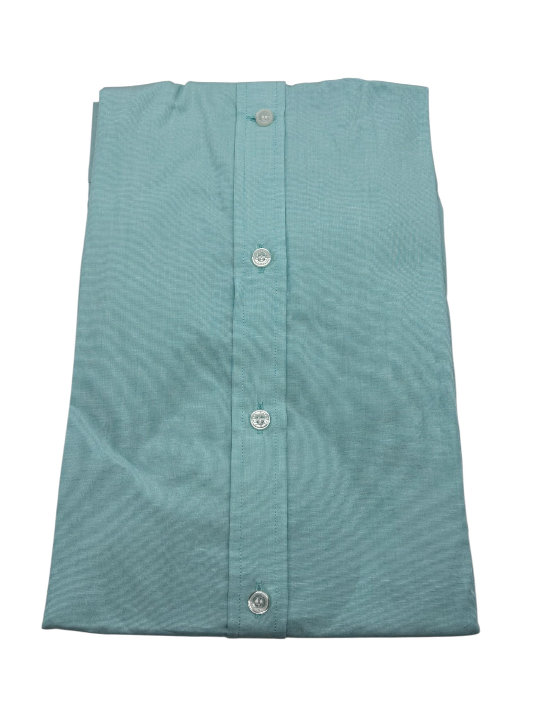Harmont & Blaine – Camicia regular fit in cotone verde acqua - immagine 2