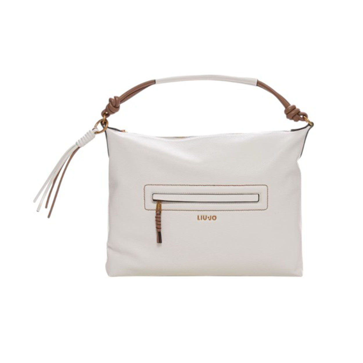 Liu.Jo - Borsa a spalla Liu Jo Sanura AA4307 E0086 Off White - immagine 4